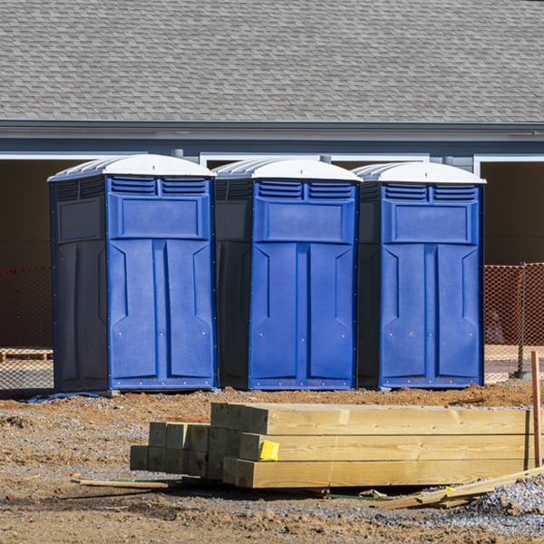 can i customize the exterior of the porta potties with my event logo or branding in Brant Lake SD